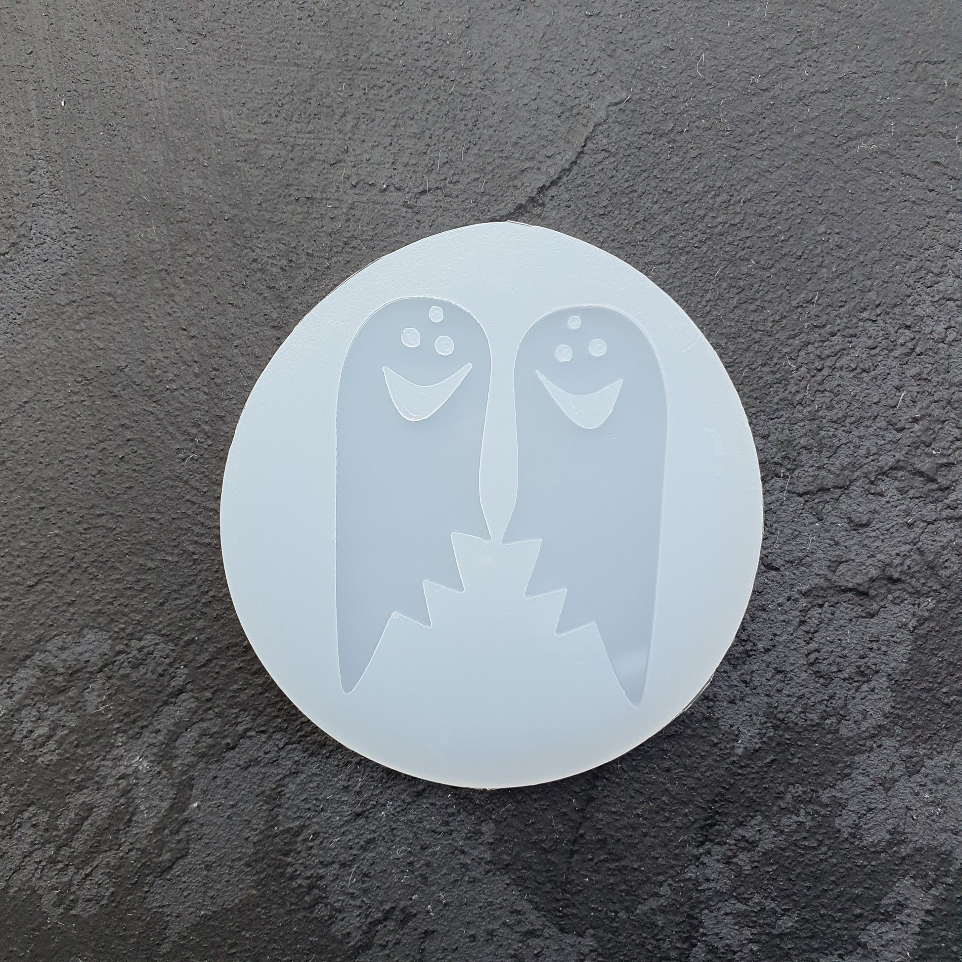 Halloween Ghost Silicone earrings mold for resin and epoxy - Luxy Kraft