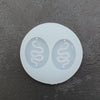 Silicone earrings mold "Snake" mould for resin and epoxy - Luxy Kraft