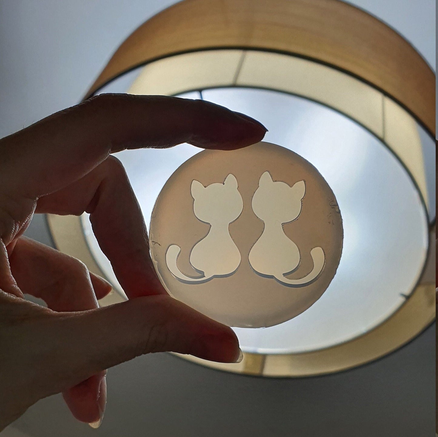 Cat Silicone earring mold Jewelry Resin mould for resin and epoxy