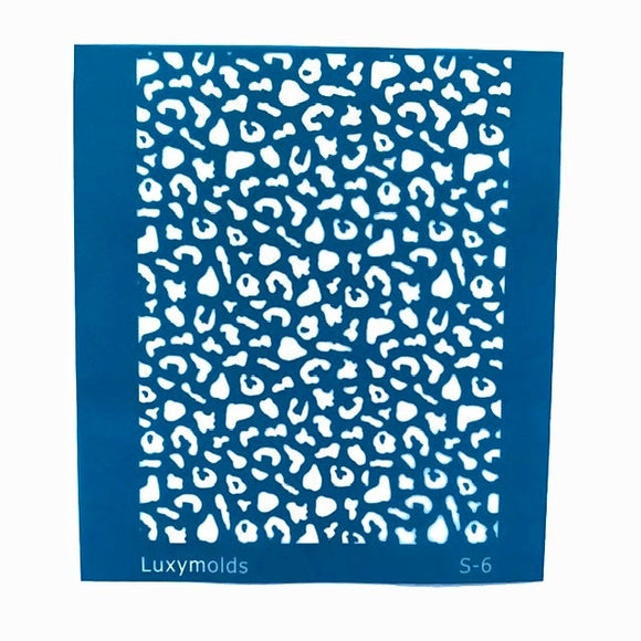 Silk screen stencil for polymer clay 