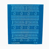 Silk screen stencil for polymer clay "Luxymolds" S-40 - Luxy Kraft