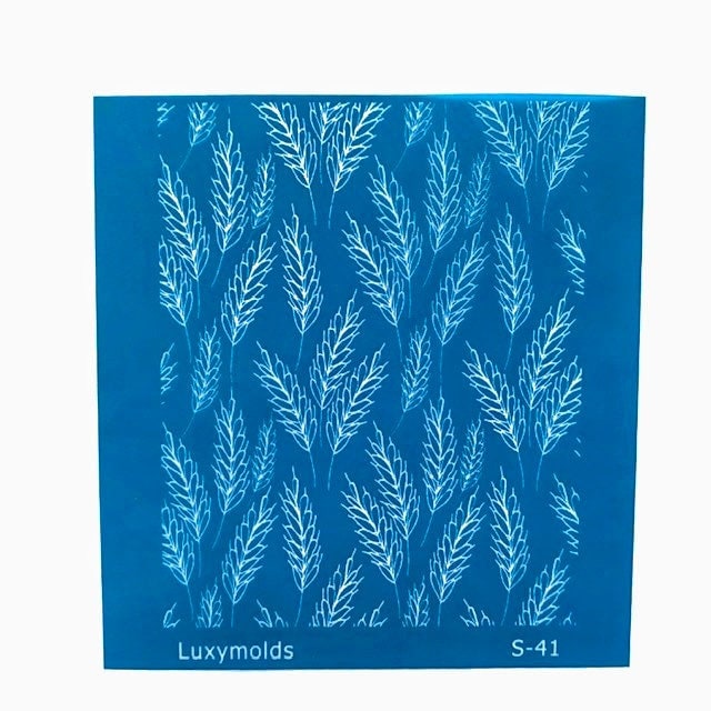 Silk screen stencil for polymer clay "Luxymolds" S-41 - Luxy Kraft