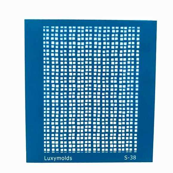Silk screen stencil for polymer clay 