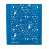 Silk screen stencil for polymer clay "Valentine's day" Luxymolds S-24 - Luxy Kraft