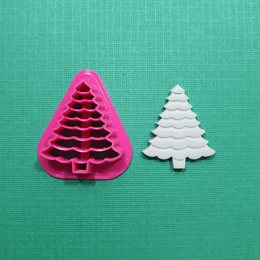 Clay cutters Polymer clay tools "Christmas tree" earrings jewelry cutters