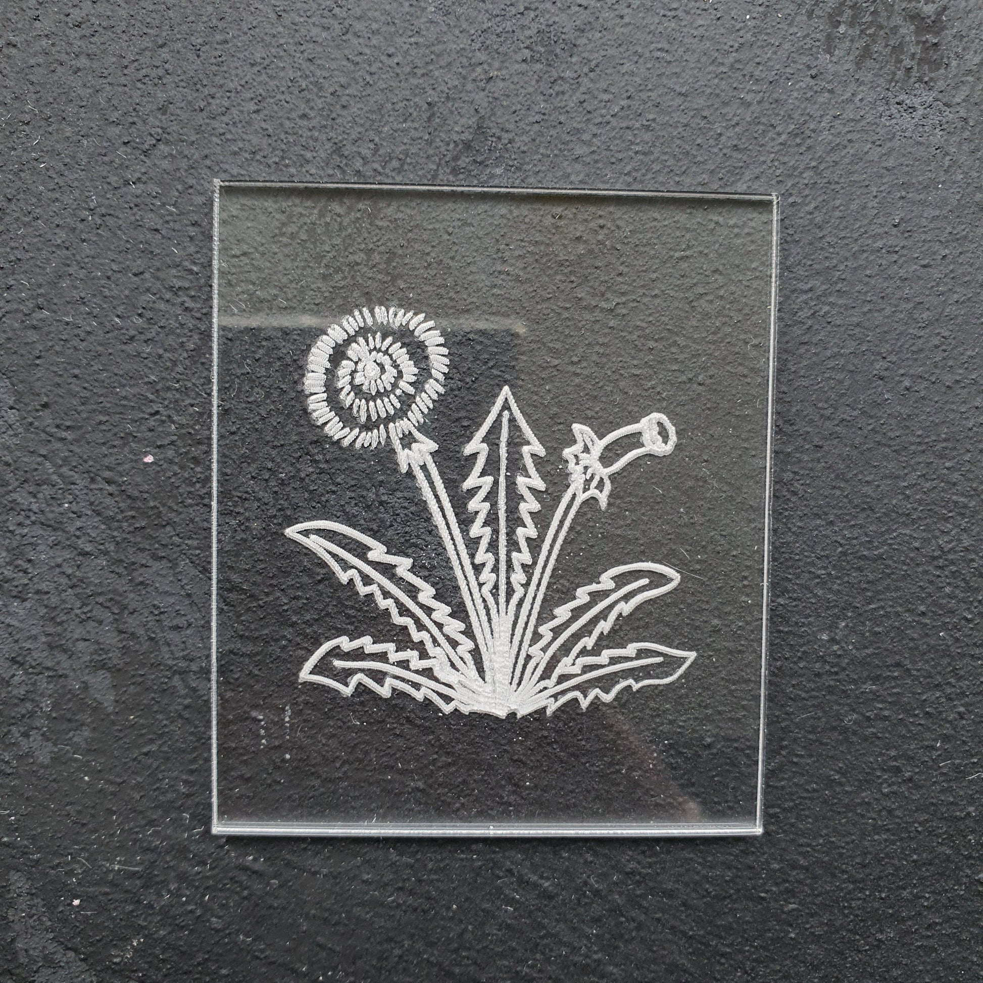 Embossing stamp for polymer clay Floral texture plate Flower debossing stamp Acrylic stamps