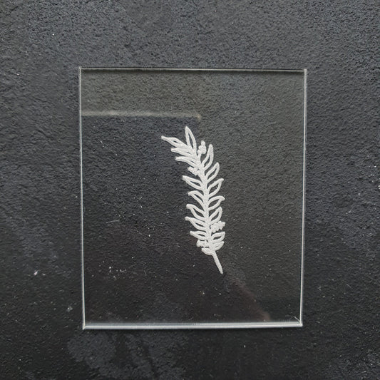 Embossing stamp for polymer clay Floral texture plate Flower debossing stamp Acrylic stamps