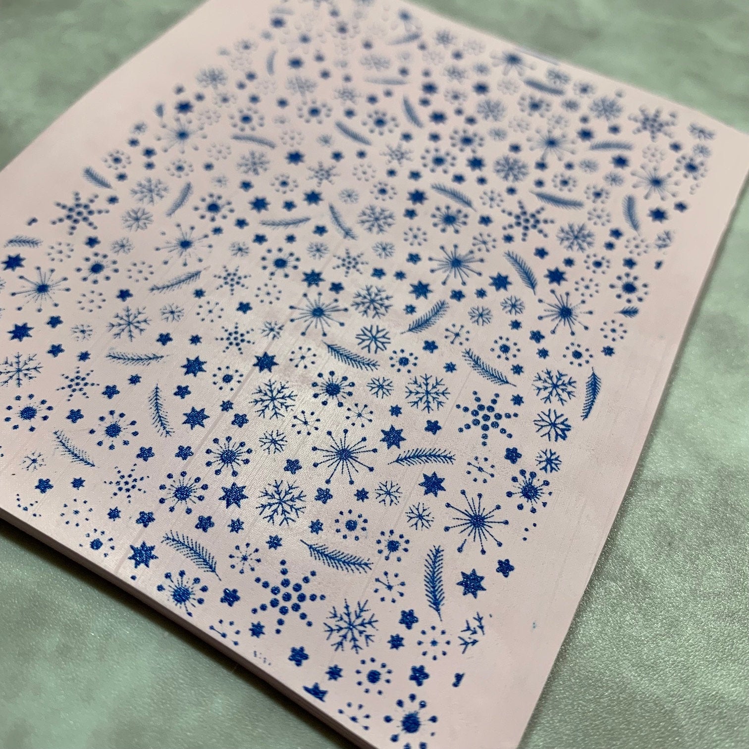 Silk screen stencil for polymer clay "Luxymolds" S-11