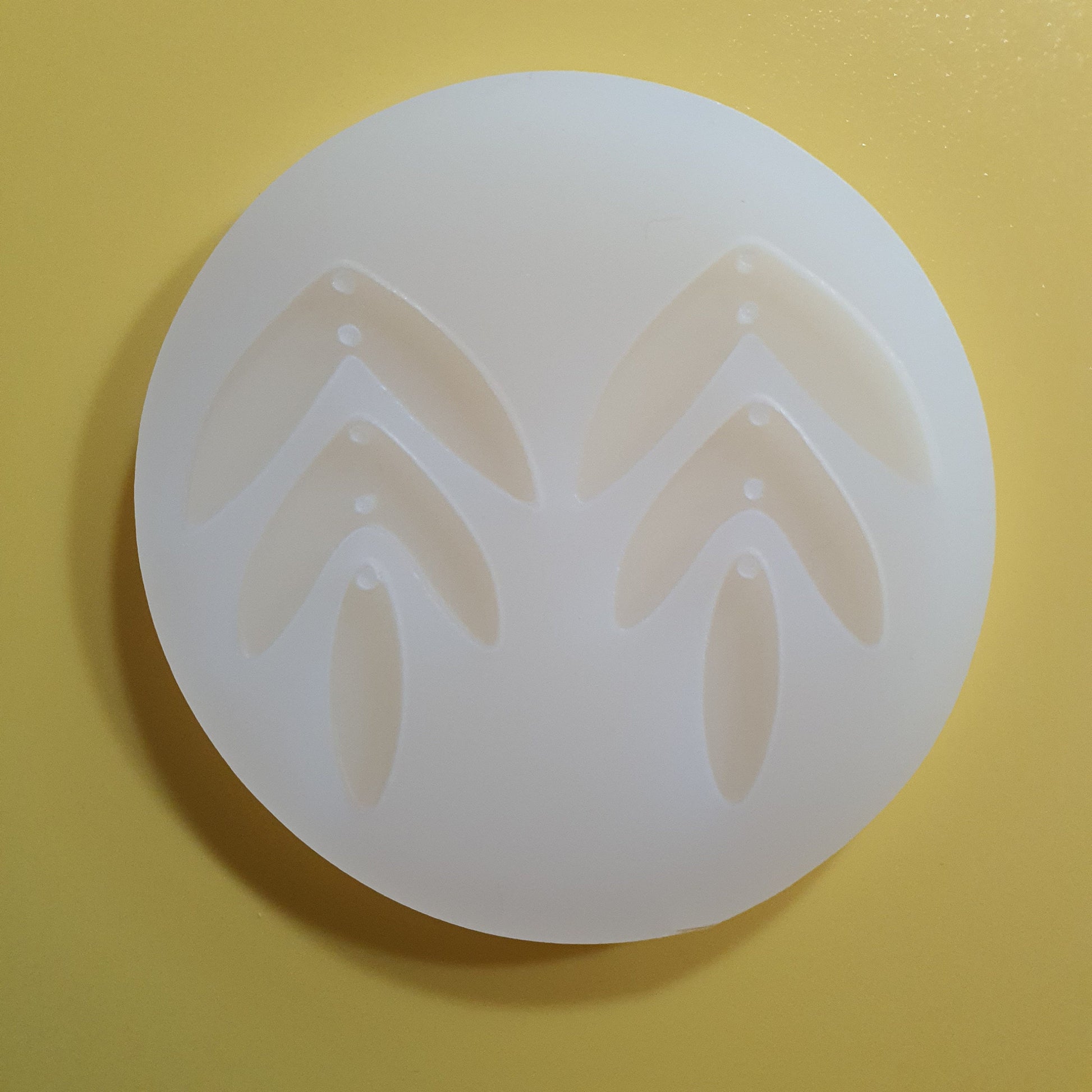 Silicone earrings mold mould for resin and epoxy