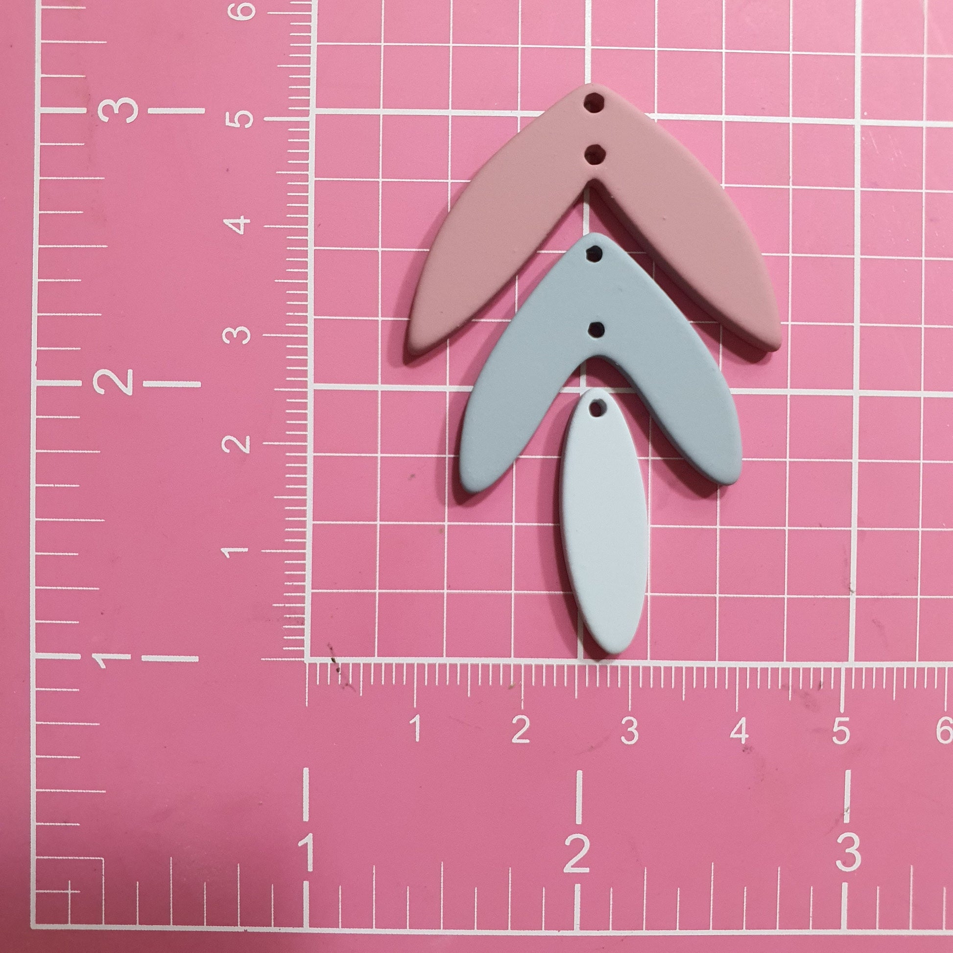 Silicone earrings mold mould for resin and epoxy