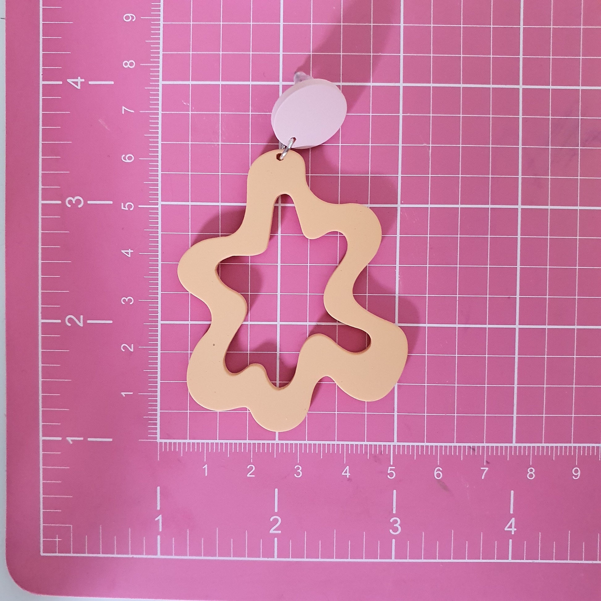 Silicone earrings mold mould for resin and epoxy