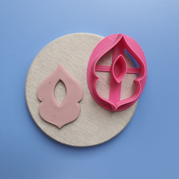 Earrings Polymer clay 3D cutters Geometry Jewelry shape cutter