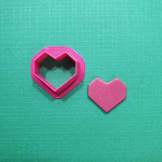 Clay cutters Polymer clay tools "Heart" earrings jewelry cutters