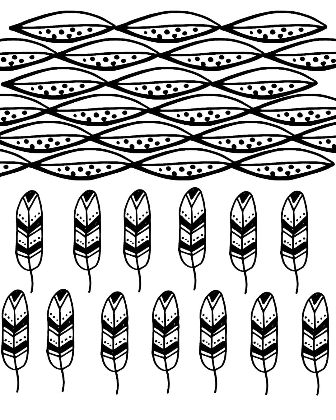 Silk screen stencil for polymer clay "Luxymolds" S-79