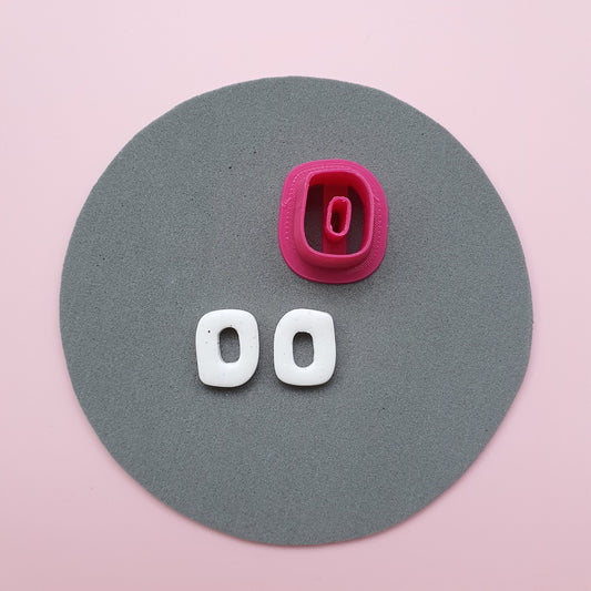 Clay cutters Jewelry Stud Earrings Geometric shape cutter
