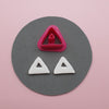 Clay cutters Jewelry Earrings Geometric Triangle shape cutter