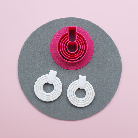 Clay cutters Jewelry Earrings Circle shape cutter