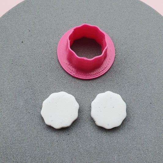 Circle Clay cutters Jewelry stud Earrings shape cutter