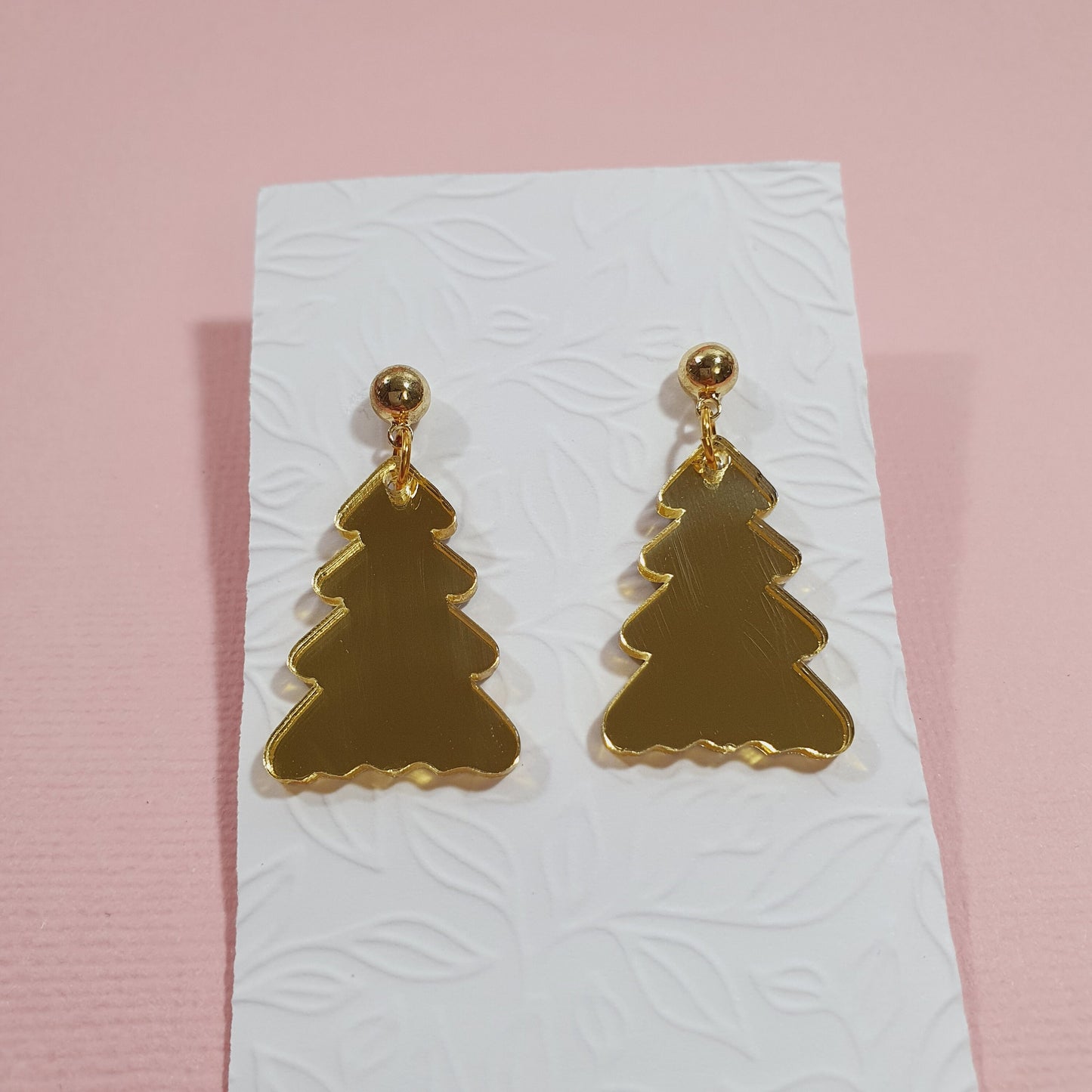 Silicone earrings mold mould for resin and epoxy "Christmas tree"