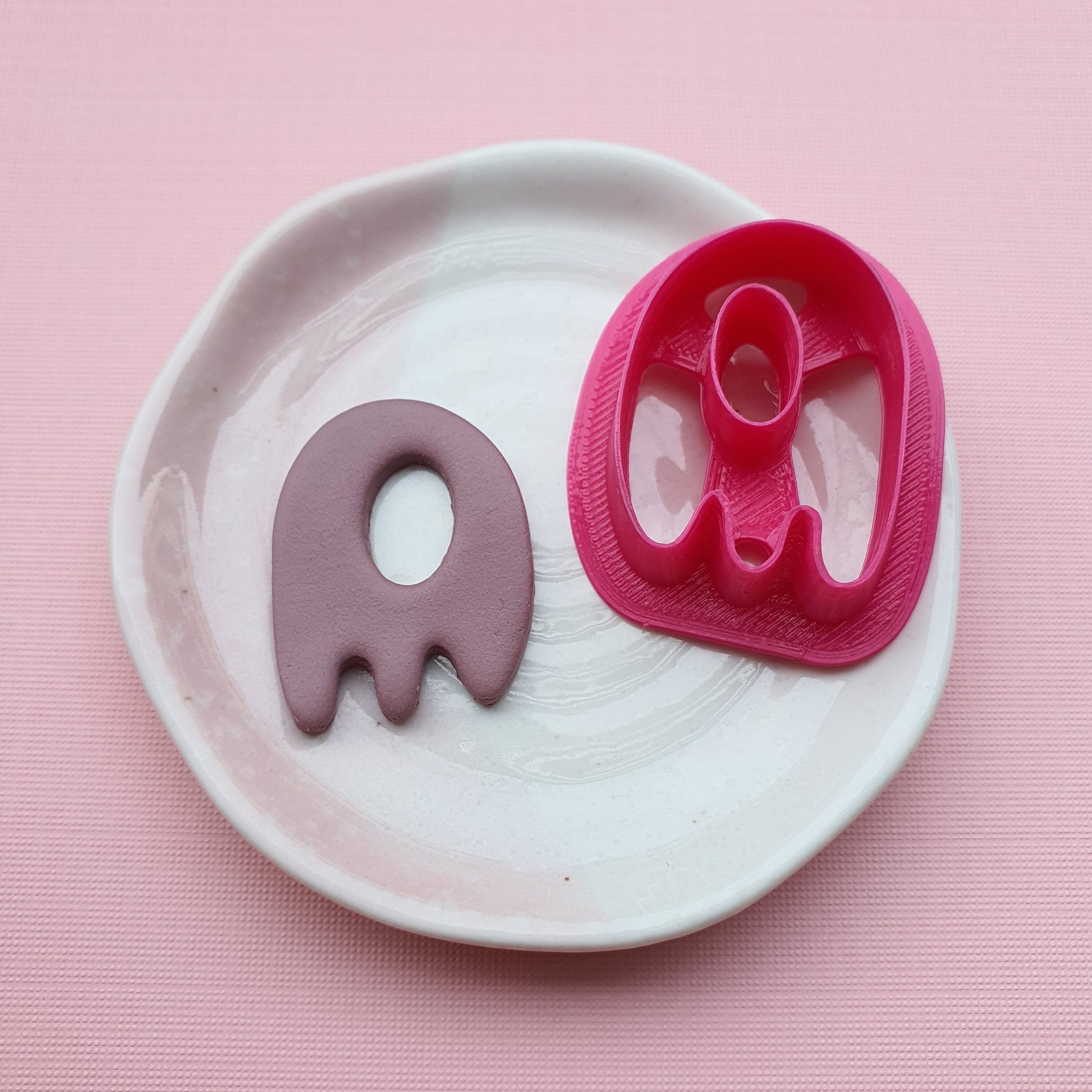 Earrings Polymer clay 3D cutters Flower Jewelry shape cutter