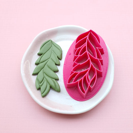 Earrings Polymer clay 3D cutters Flower Jewelry shape cutter