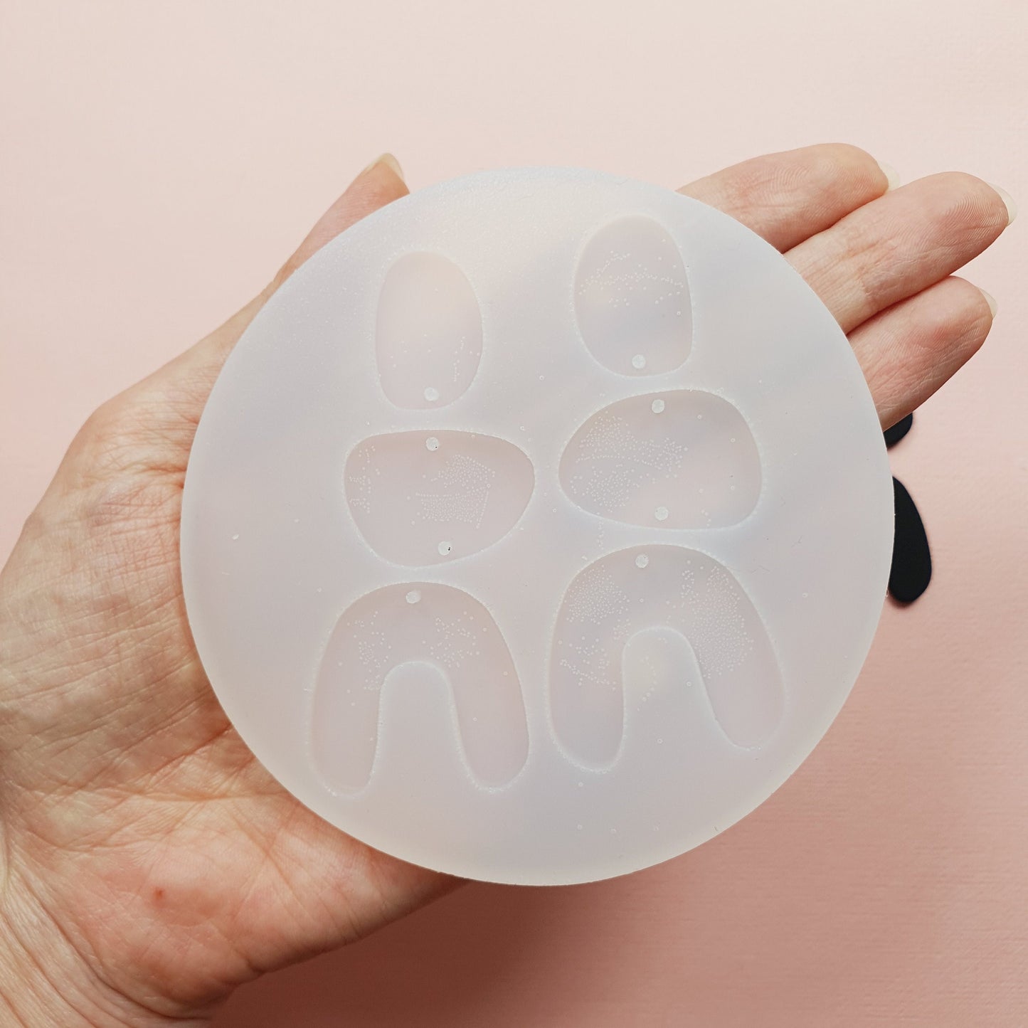 Silicone earrings mold mould for resin and epoxy