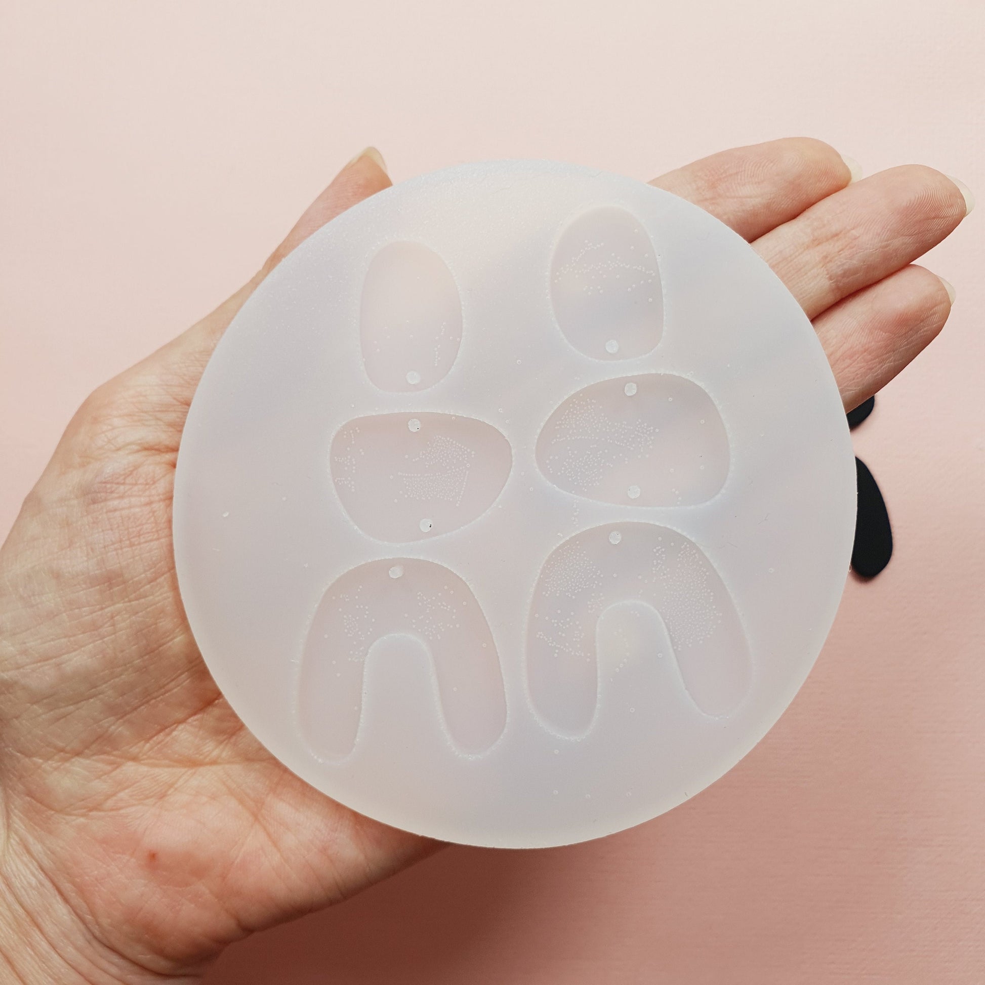 Silicone earrings mold mould for resin and epoxy