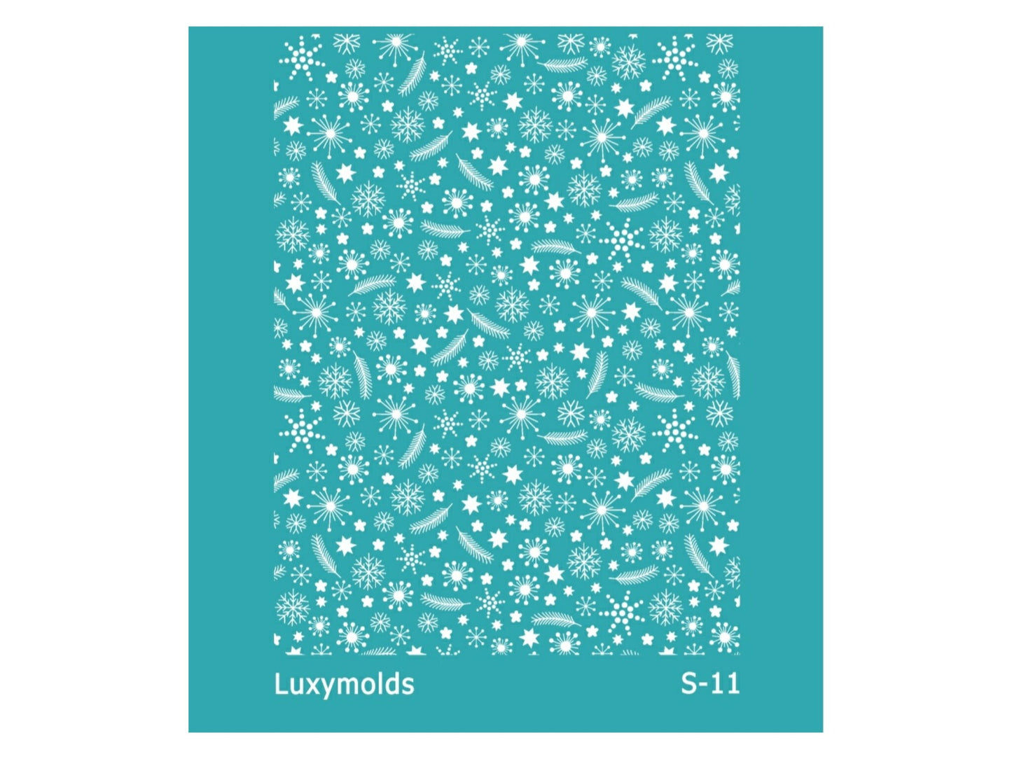 Silk screen stencil for polymer clay "Luxymolds" S-11