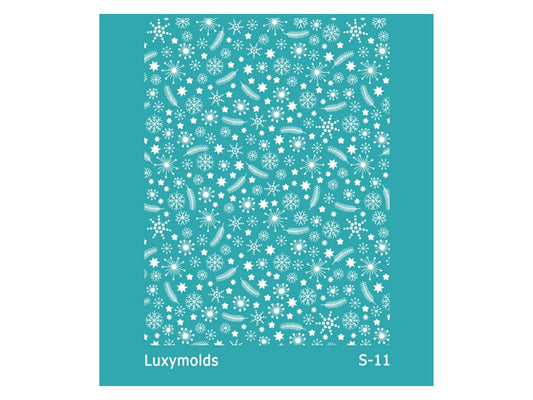 Silk screen stencil for polymer clay "Luxymolds" S-11