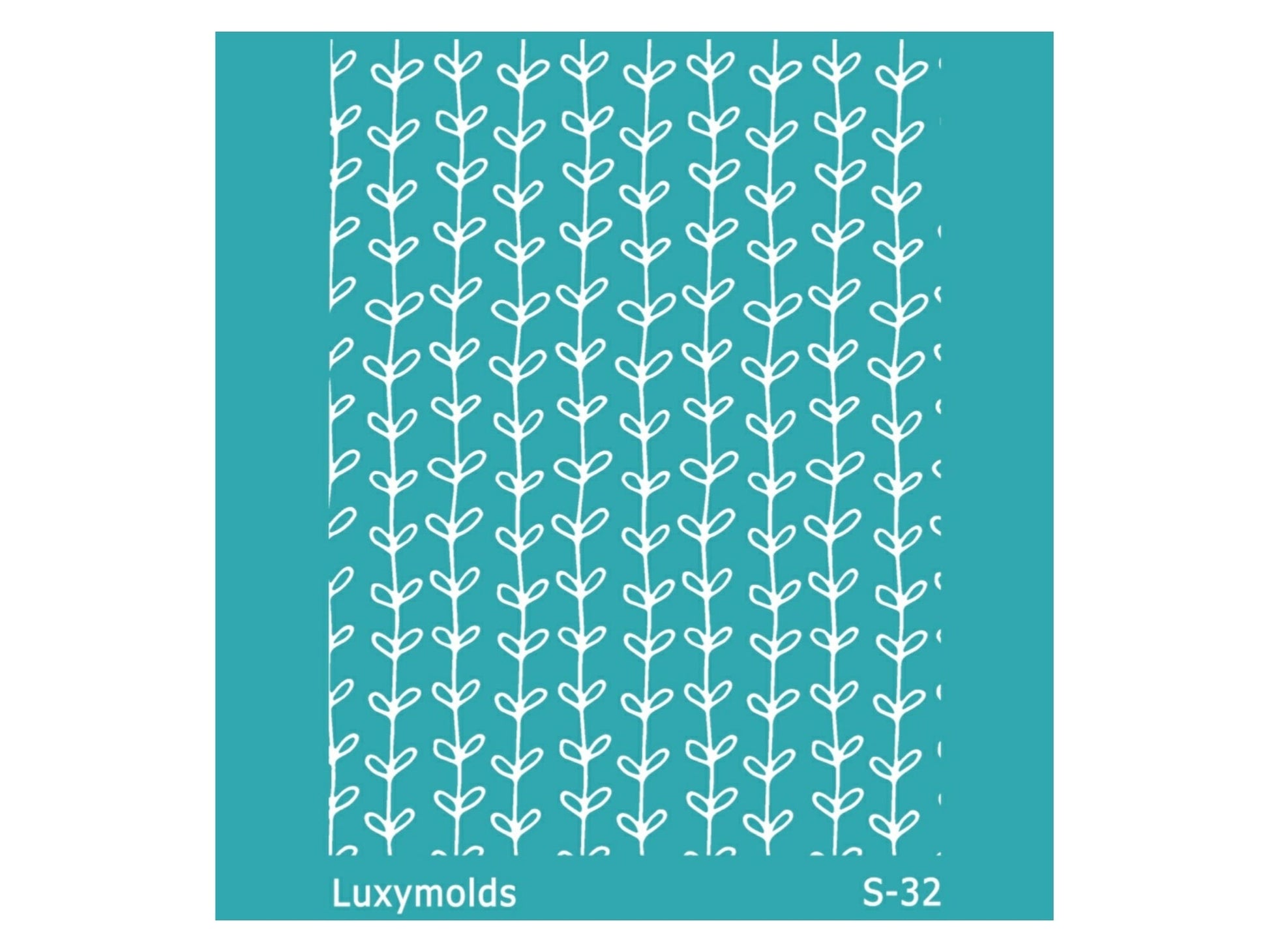 Silk screen stencil for polymer clay "Luxymolds" S-32