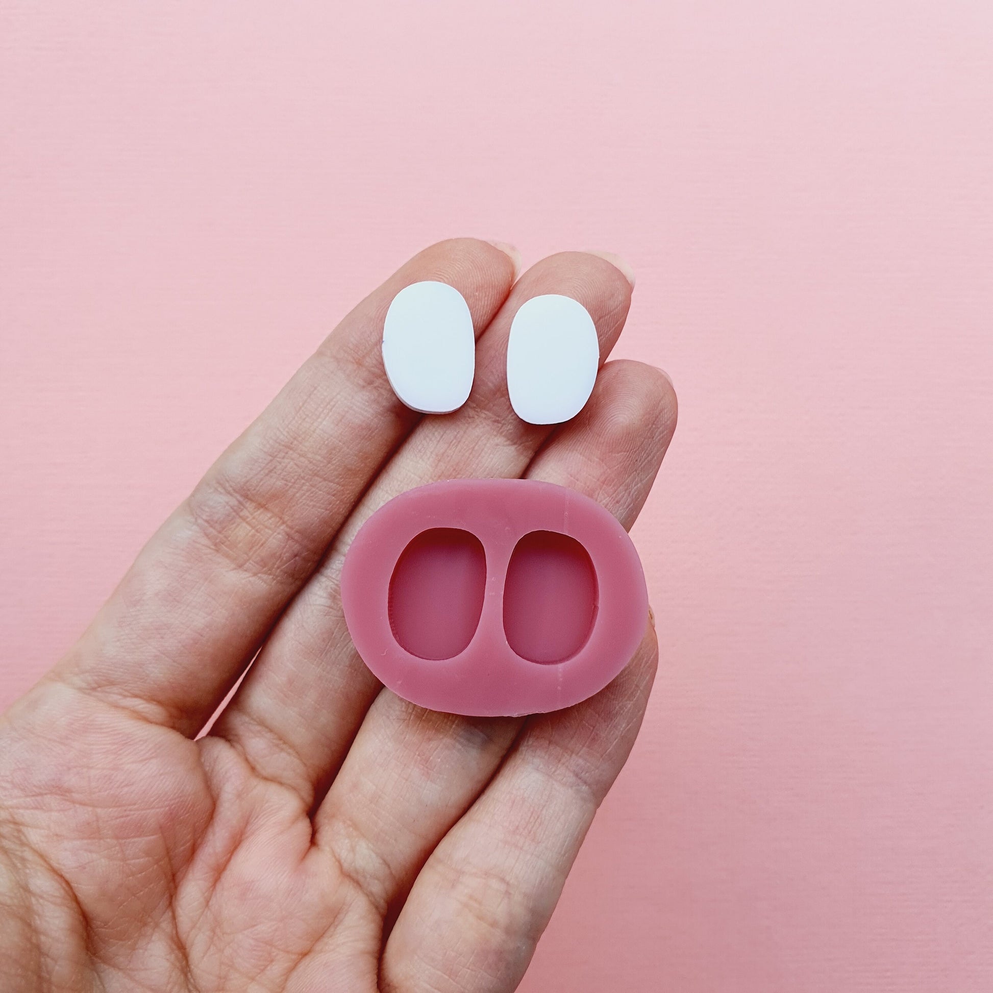 Silicone stud earrings mold Jewelry Resin mould for resin and epoxy