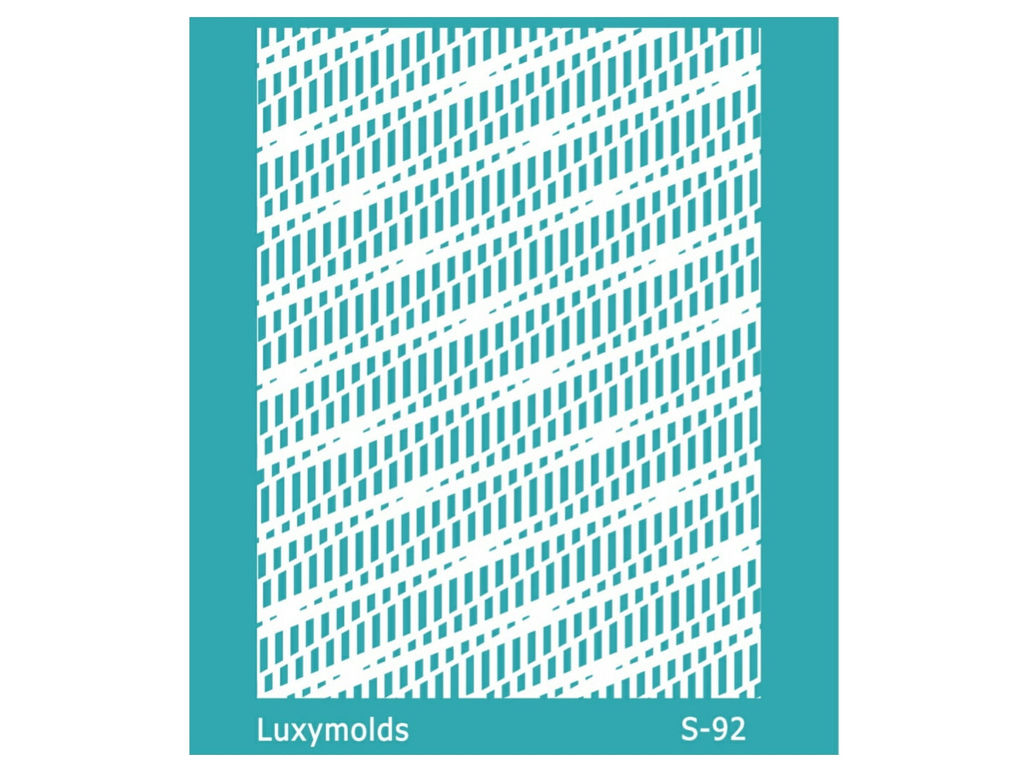 Silk screen stencil for polymer clay "Luxymolds" S-92
