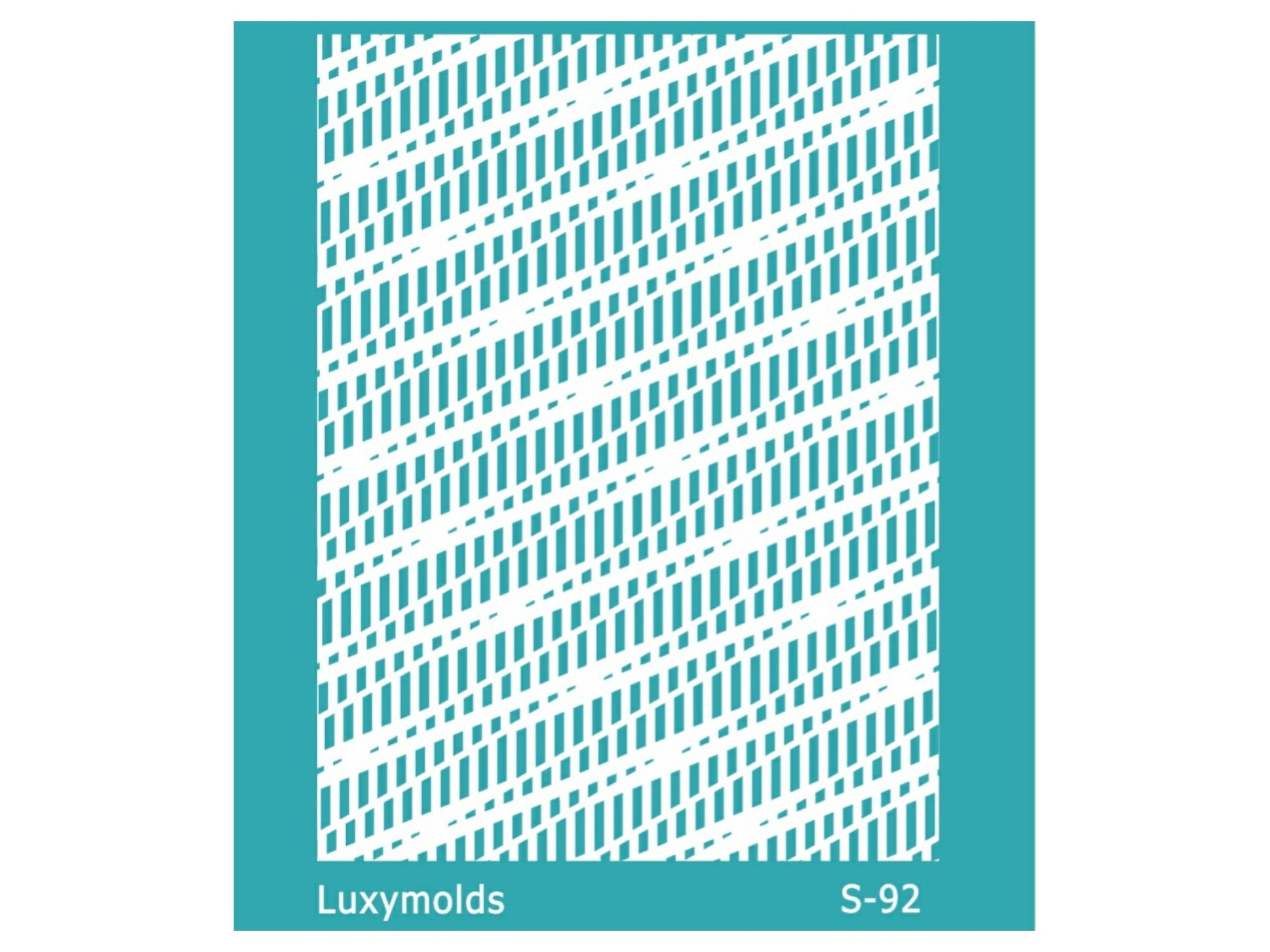 Silk screen stencil for polymer clay "Luxymolds" S-92