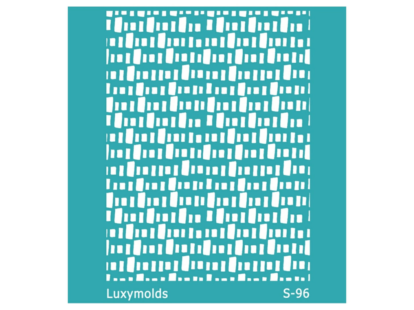 Silk screen stencil for polymer clay "Luxymolds" S-96