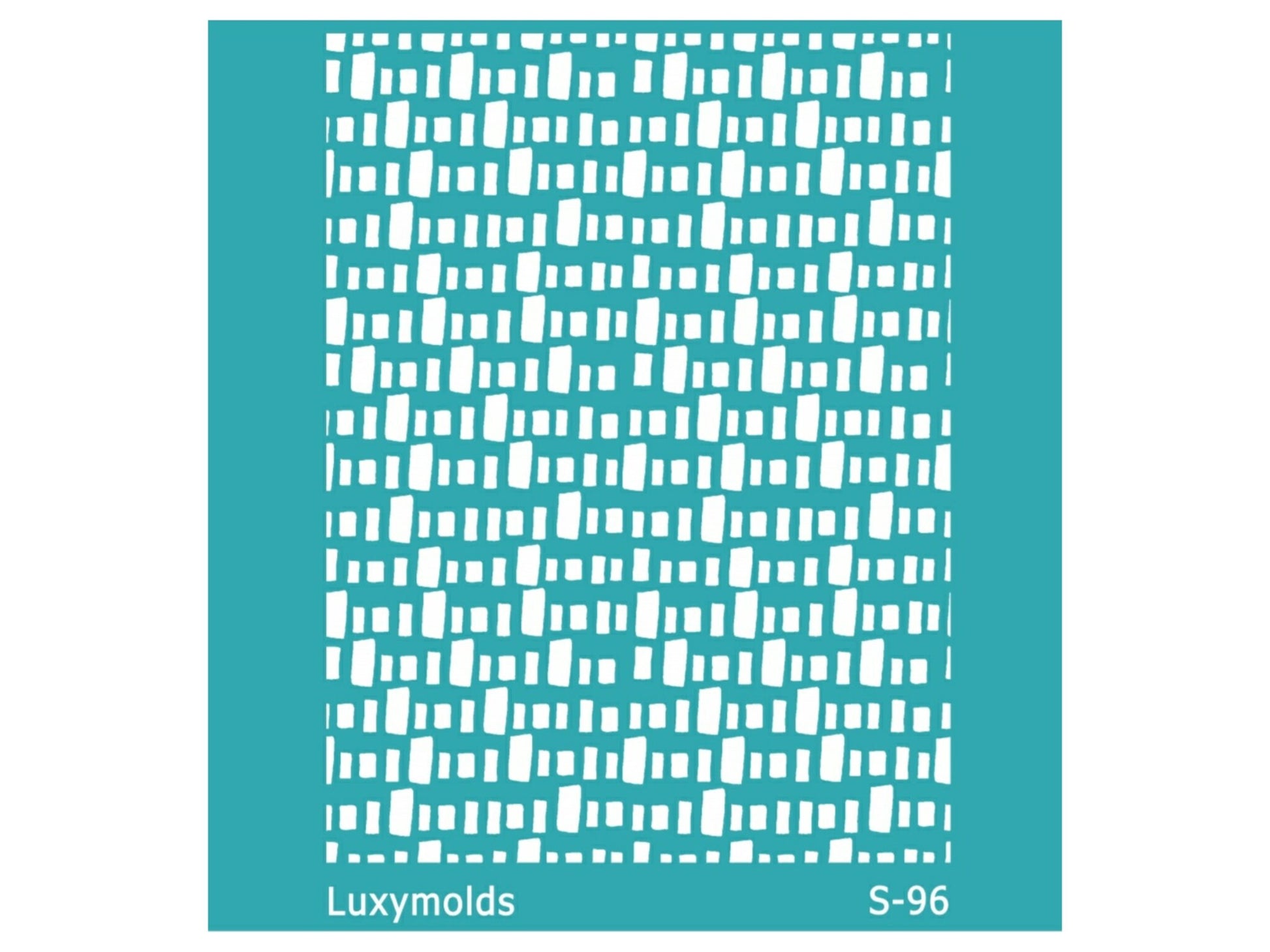 Silk screen stencil for polymer clay "Luxymolds" S-96