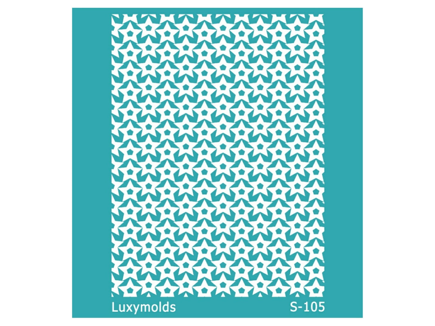 Silk screen stencil for polymer clay "Luxymolds" S-105