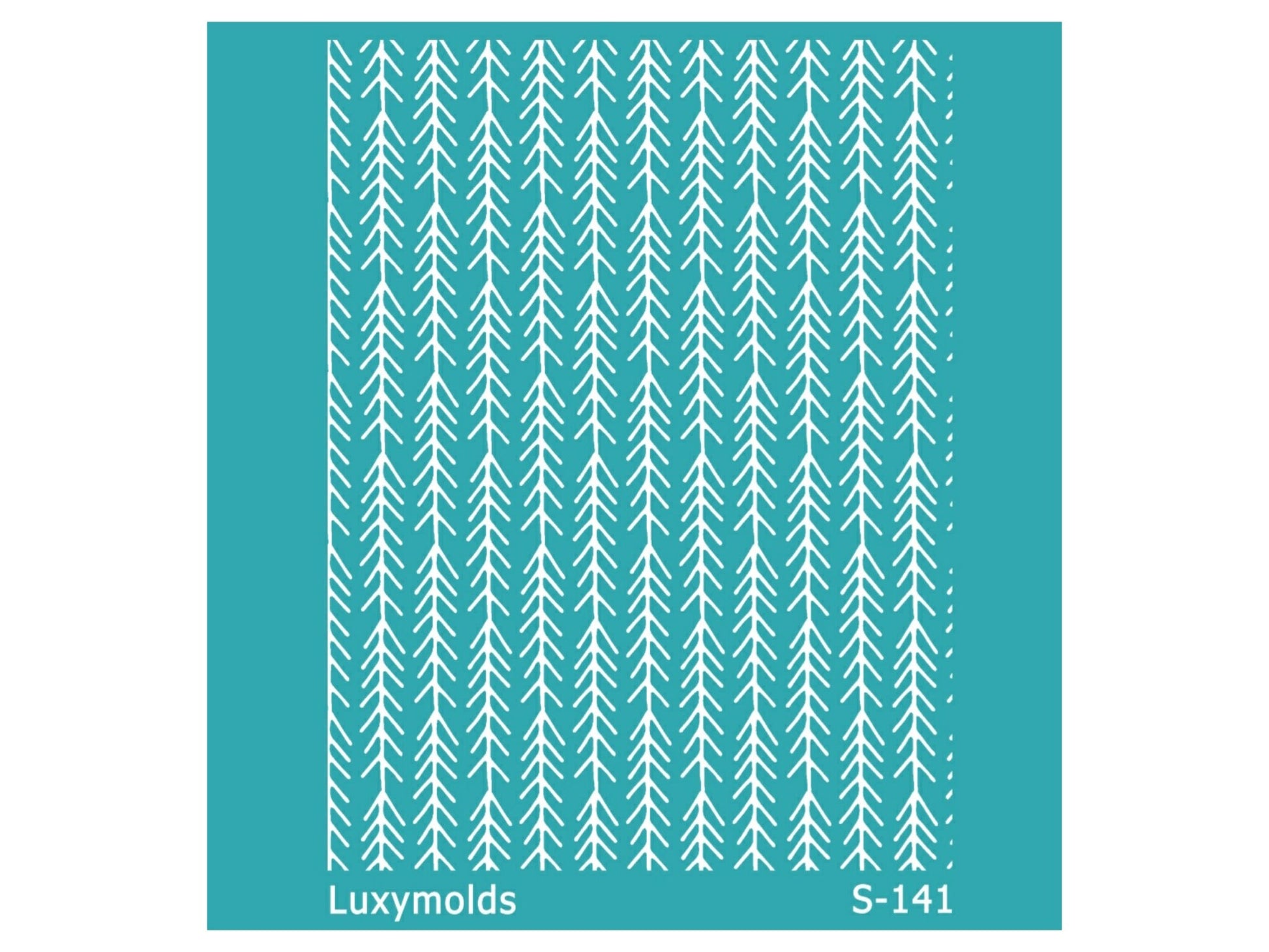 Silk screen stencil for polymer clay "Luxymolds" S-141