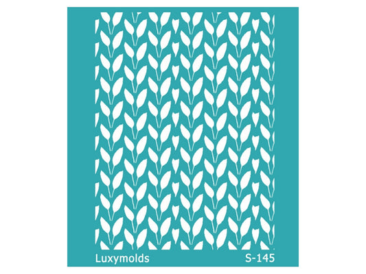 Silk screen stencil for polymer clay "Luxymolds" S-145