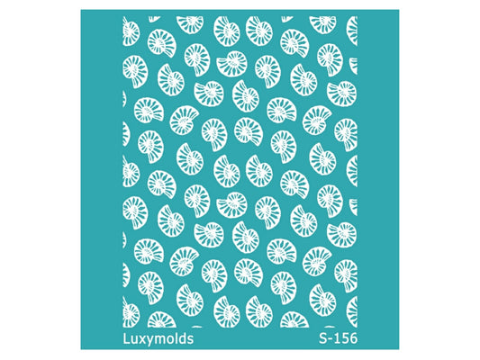 Silk screen stencil for polymer clay "Luxymolds" S-156