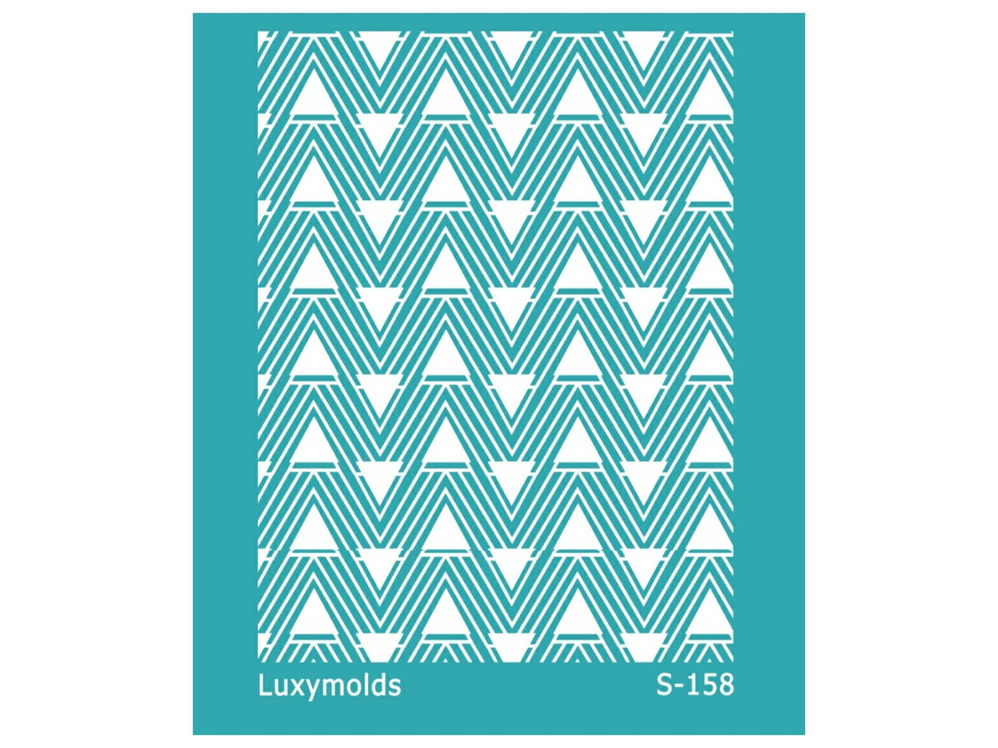 Silk screen stencil for polymer clay "Luxymolds" S-158