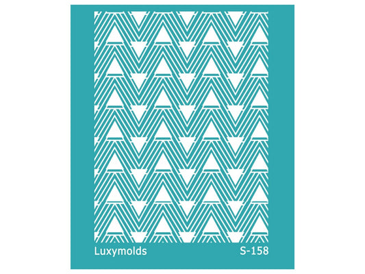 Silk screen stencil for polymer clay "Luxymolds" S-158
