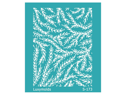 Silk screen stencil for polymer clay "Luxymolds" S-173