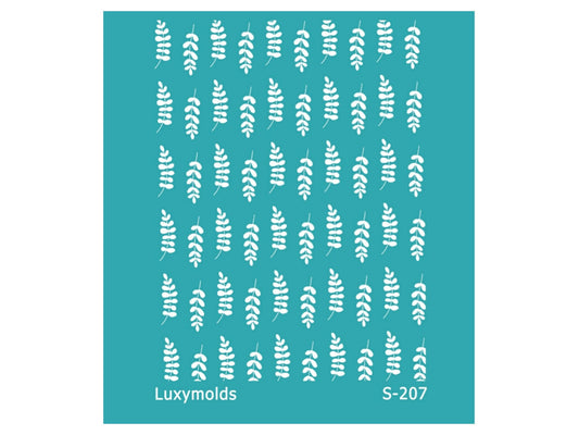 Silk screen stencil for polymer clay "Luxymolds" S-207
