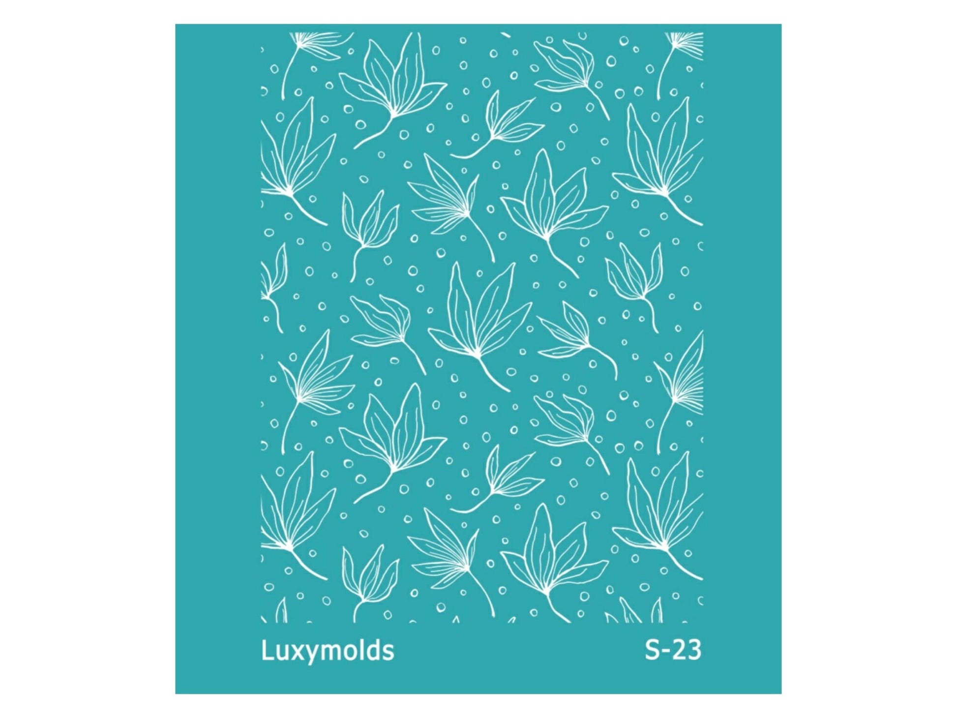 Silk screen stencil for polymer clay "Luxymolds" S-23