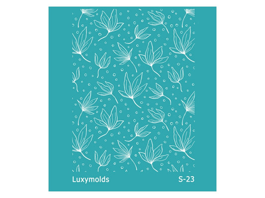 Silk screen stencil for polymer clay "Luxymolds" S-23