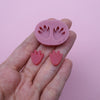 Silicone stud earrings mold Jewelry Resin mould for resin and epoxy