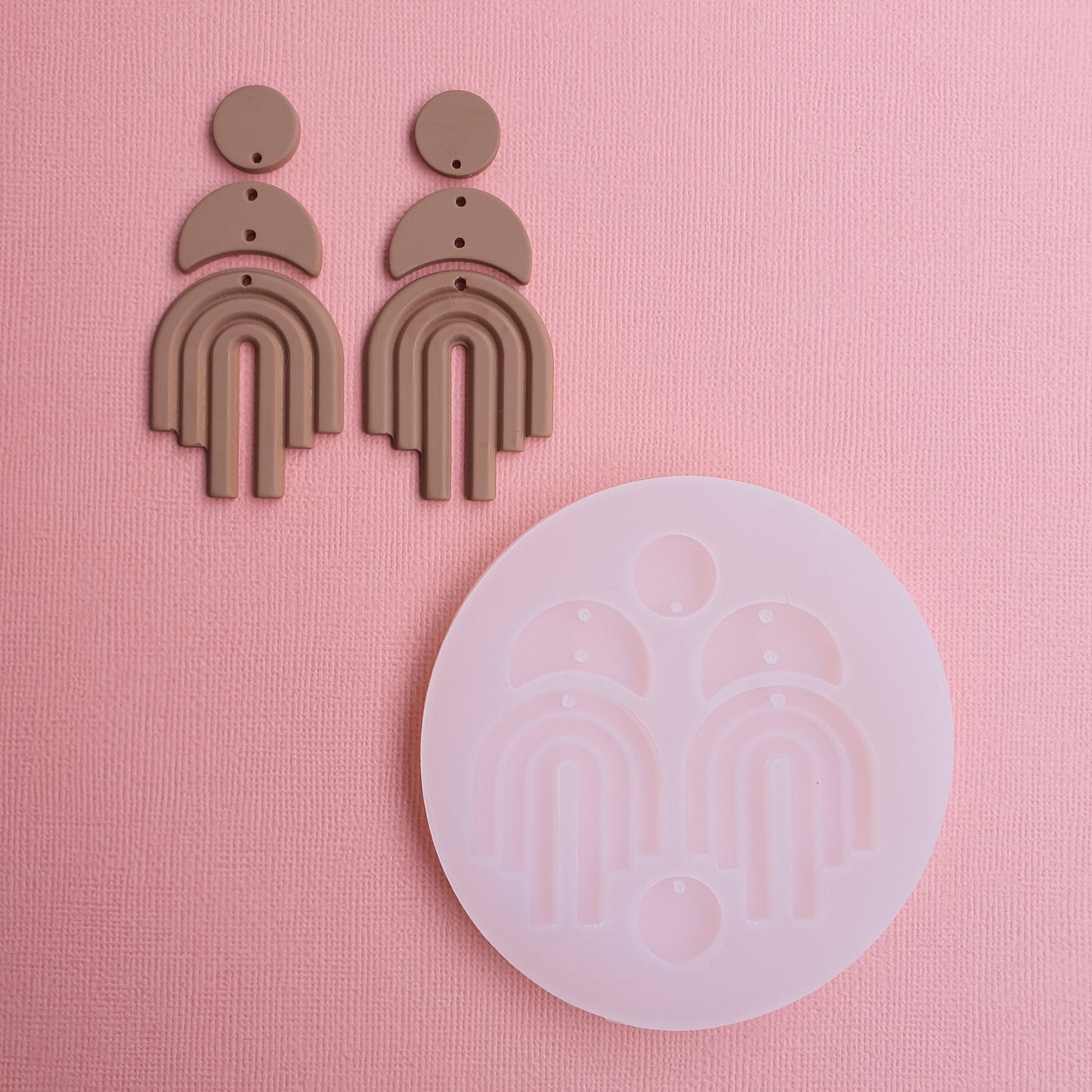 Silicone earrings mold mould for resin and epoxy