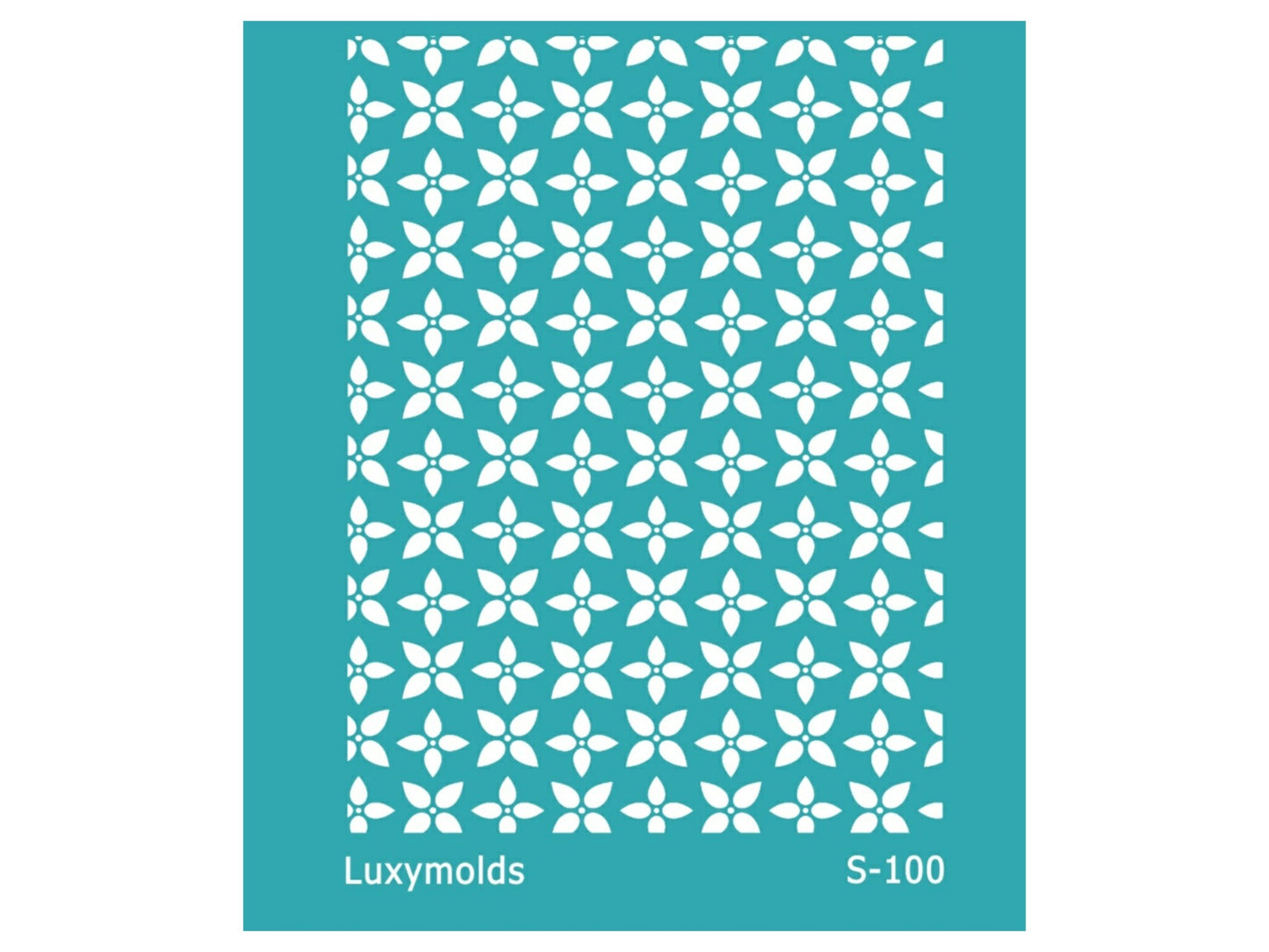 Silk screen stencil for polymer clay "Luxymolds" S-100