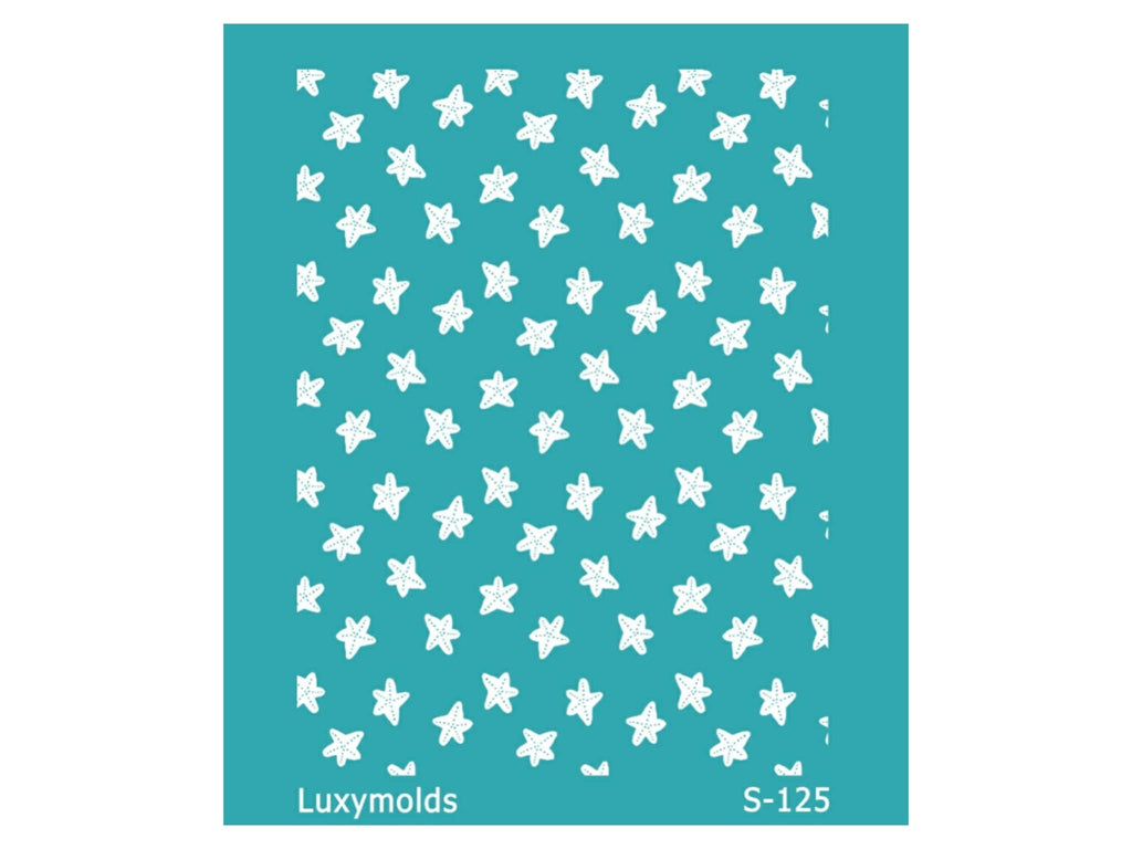 Silk screen stencil for polymer clay "Luxymolds" S-125