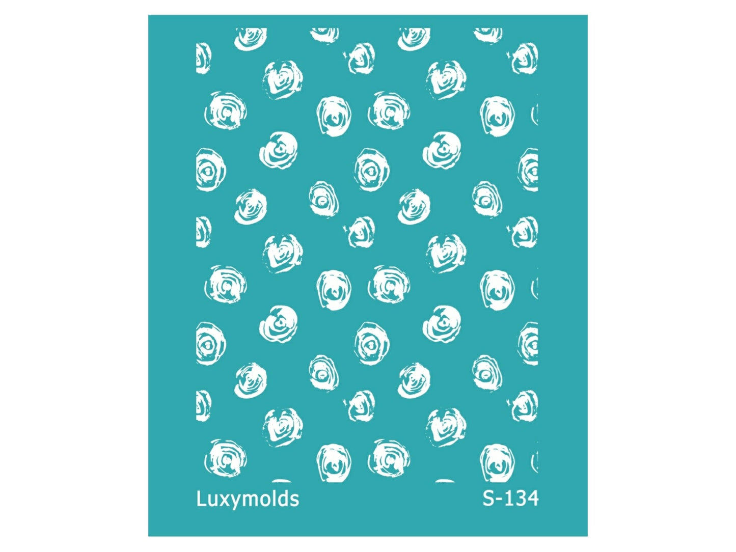 Silk screen stencil for polymer clay "Luxymolds" S-134